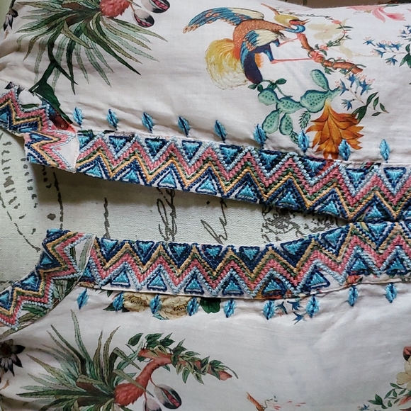 🏆HostPick🏆Johnny Was Effortless Puff Sleeve Tunic - Picture 2 of 8